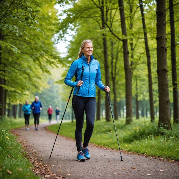 Comment pratiquer la marche nordique pour améliorer l'équilibre et la coordination?
